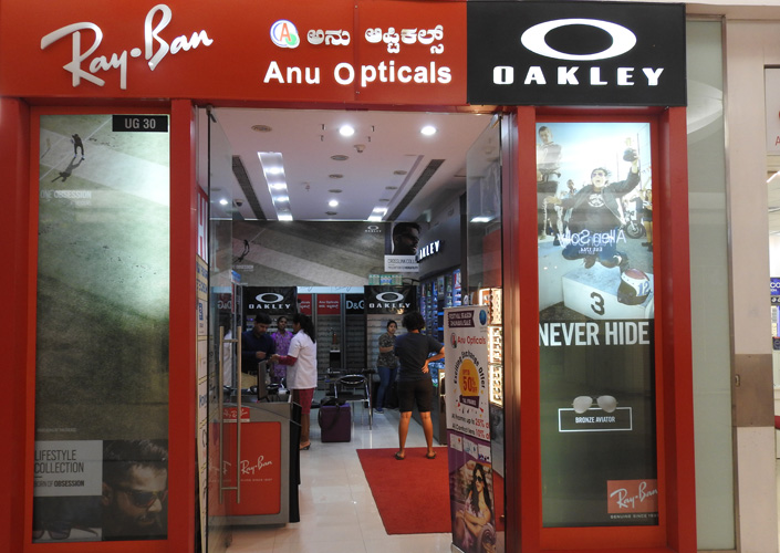 ray ban exclusive showroom in bangalore